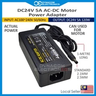 DC 24V 5A Power Adapter 24V Power Adapter for DC Motor [ Pembekal Kuasa 24V Boleh Untuk DC Motor ]