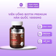 Nutri D-Day Premium Biotin 10000 - Biotin Supplement 10000mcg Supports Hair and Nail Health & Energy