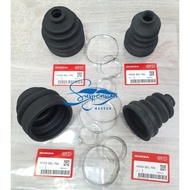 4 IN 1 SET - DRIVE SHAFT COVER SET (INNER/OUTER)FREE CLIP - HONDA CITY (SEL) 2003 - 2007/HONDA JAZZ 