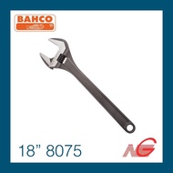 BAHCO 18" Adjustable Wrench Model 8075