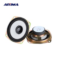 Aiyima 2 cái loa âm thanh 3inch loa âm thanh nổi 4ohm 5W loa toàn dải HIFI âm thanh nổi còi loa ngoà