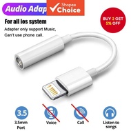 3.5mm Earphone Jack Aux Adapter Cable for iPhone 11 12 13 14 7 8 Plus XR X XS Max Smartphone