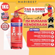 Alat Pemadam Api Kereta Portable Fire Extinguisher 1kg Fire Fighter 1kg Mini Small Fire Extinguisher