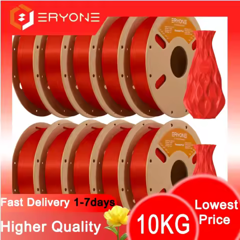 ERYONE NEW Standard PLA Filament 1/3/5/10kg 1.75mm 3D PLA Low Shrinkage Consumable For 3D Printer 1K
