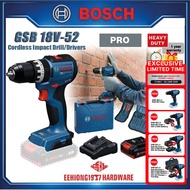 BOSCH GSB 18V-52 PRO Cordless Impact Drill/Driver Eletcric Drill Impact Drill Cordless Drill GSB18V5