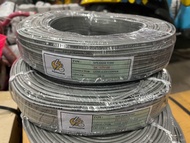 สายไฟอ่อน VFF: ขนาด 2x0.5 2x1 2x1.5 2x2.5 sq.mm ⚡️ ยาว 100 เมตร สายไฟคู่แบน รุ่นราคาถูก มีคุณภาพพอ