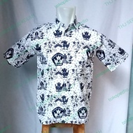 GROSIR ...BAJU BATIK SMP PENDEK SERAGAM SEKOLAH SIZE: ( 9s/d 20)