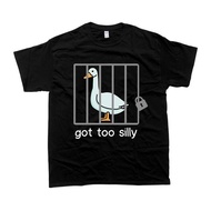 Silly Goose Sweatshirt Got Too Silly Shirt Unisex Tshirt Gift For Him Gift For Her Men's Tshirt Wome