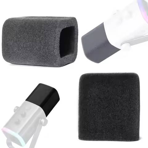 For FIFINE AmpliGame AM8 dust cover microphone windshield sponge cover
