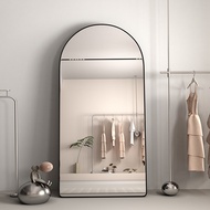 MOK 180*80CM Mirror With Stand Floor-To-Ceiling Wall Mounting Mirror Full Body Metal Border Full Bod