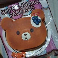 Punimaru super jumbo pancake squishy blueberry licensed by puni maru