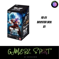 [LIVE RIP] Dragon Ball TCG FB01 BOOSTER BOX
