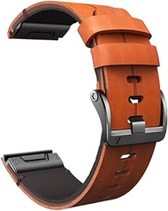 GANYUU 22 26MM Quick Fit Strap For Garmin Fenix 7 7X 5 5X Plus 6 6X Pro 3HR Epix Smart Watch Band Official Leather Bracelet Accessories