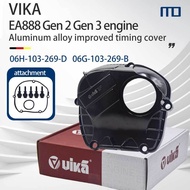 Volkswagen timing cover Golf MK6 MK7 Passat Tiguan Audi A4 A5 A6 Q3 Q5 ea888 Aluminum timing cover&*