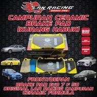 BRAKE PAD MITSUBISHI EVO 7-9 CT9A / CIVIC FK2 FK8 FL5/ IMPREZA GDB / MAGENE RS FRONT ( DB1478 )