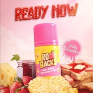 LIQUID FREEBASE - ROBACKS V2 ROTI BAKAR STRAWERRY KEDJOE KEJU 3MG 6MG 9MG 60ML