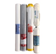 ชุดไส้กรองน้ำ 5 ขั้นตอน แบบพิเศษ (PP20"+CTO20"+RS20"+UF+Post carbon 12")