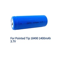 1Pcs For Pointed Tip 18490 1400mAh 3.7V Replacement Battery