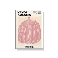โปสเตอร์ภาพผนังดอกฟักทองอาร์ตแคนวาสนามบิน Yayoi Kusama - ของตกแต่งบ้านห้องสมัยใหม่ | ภาพวาดนิทรรศการ