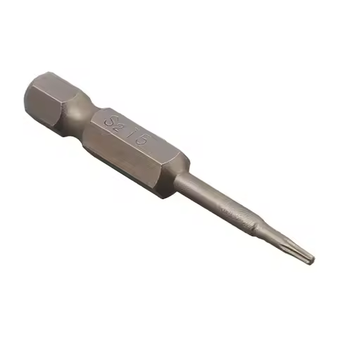 1pc 50mm Torx Screwdriver Bit With Hole T5 Torx T7 T15 T20 T25 T27 T30 1/4Inch Hex Shank Electric Sc
