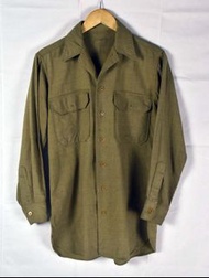 Rare 40's US ARMY M37 wool shirt  美軍公發M37羊毛襯衫