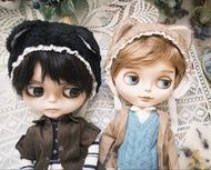 Blythe 娃娃 客製化 成品 小布 男娃 ob22 ob24 盒娃 改妝 bjd