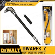 DEWALT ก้านต่อไขควง มุมฉาก พร้อมสายอ่อน 300 มม. ขนาด 1/4 นิ้ว (64 มม.) รุ่น DWARAFS-Z