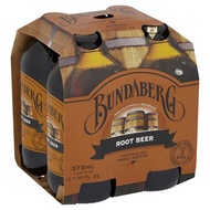 Bundaberg Root Beer Sparkling Drink (Non-Alcoholic Beverage From Australia) 4 x 375ml