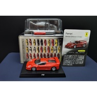 KYOSHO 1: 64 Ver.7 neo FERRARI F50, Jingshang Seventh FERRARI F50.Assembled, Complete Card Box. If Y