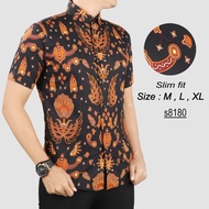 KEMEJA Slimfit Batik Shirt S8180