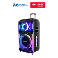 [ผ่อน 0%] AIWA AW-X12H Party Speaker ลำโพงบลูทูธปาร์ตี้