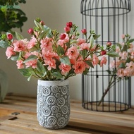 NICKOLAS Cherry Blossoms, Beautiful Multicolor Artificial Flowers, Vase Decor Pink Silk Artificial Silk Flowers Wedding