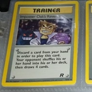 IMPOSTER OAK'S REVENGE x4 SET POKEMON TCG VINTAGE