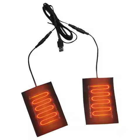 USB Clothes Heater Pad Electric Heating Pad 2 in 1 Winter Heating Pad Electric Heating Sheet Heating
