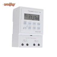 YOLANDA Digital Timer Switch, 1W Power Microcomputer Programmable Timer, Smart Home 1Min - 168H 30A 