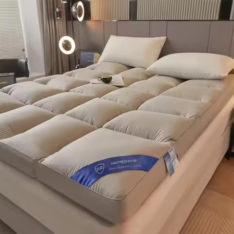 5 star Hotel Mattress Soft Thicken Bed Mattress Sleeping Pad Futon Mattress Topper Single Double Win