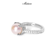 (Pre-Order) Matara Glamour Muse Queen Affair Ring แหวน ไข่มุกแท้ ทรงมงกุฎ สีธรรมชาติ