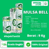 Mulsa Bell 1 Roll 9Kg Plastik Mulsa Hitam Perak Mulsa Silver Plastik
