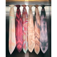 AMEERA ZAINI Aurelia - Cotton Square & Satin Shawl