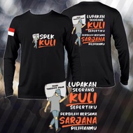 KAOS DISTRO BAJU PRIA SPEK KULI/BAJU PRIA LENGAN PANJANG/KAOS OBLONG DEWASA T-SHIRT