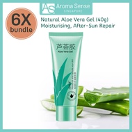 [Bundle of 3 Jars] IMISSMI 99% Aloe Vera Soothing and Moisture Gel 300g Jar Skin Nourishing Sunburn 