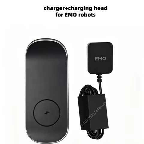Original Official Genuine EMO Accessories with Skateboard Dock Type-C Charger and US Plug, Robot Acc