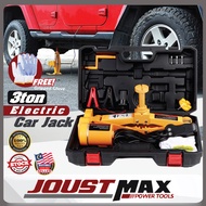 3 Ton Electric Car Jack Kit with Storage Box Emergency Jek Tayar Kereta Tyre Repair Set Hydraulic Lifting Scissor Jack