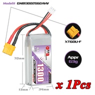 GNB 2S 3S 4S 6S 1100MAh 1300MAh 1550MAh 1700MAh 60C/120C แบตเตอรี่ Lipo สำหรับโดรนแข่งขันมุมมองบุคคล