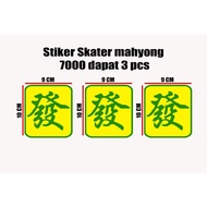 Mini stickers size 9 x 10 cm, Mr. mahyong ways symbol image