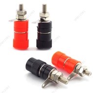 Red&Black 4mm Banana Socket Binding Post Mount Plug Jack Terminal Connector  MY29B1