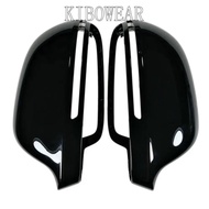 Black Side Mirror Covers Cap for Audi A6 C6 4F A4 A5 B8 8K Q3 SQ3 A8 D3 S4 S5 S6 S8 door wing 2008 2