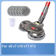 Electric wet and dry mop head for dyson v7 v8 v10 v11 V15 replaceable parts with water tank mop head