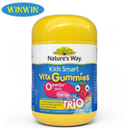 Nature's Way - Omega-3 兒童魚油咀嚼軟糖 60粒 (平行進口) EXP:05/27[版本隨機發貨]