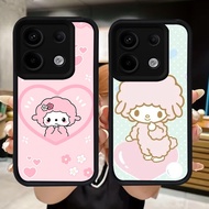 Q7 Sweet Piano Soft Casing for Xiaomi Redmi 15C poco M7 X6 13T 13C Note 13 M6 Neo Pro Plus 5G